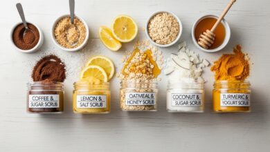 DIY Body Scrubs Using Kitchen Ingredients